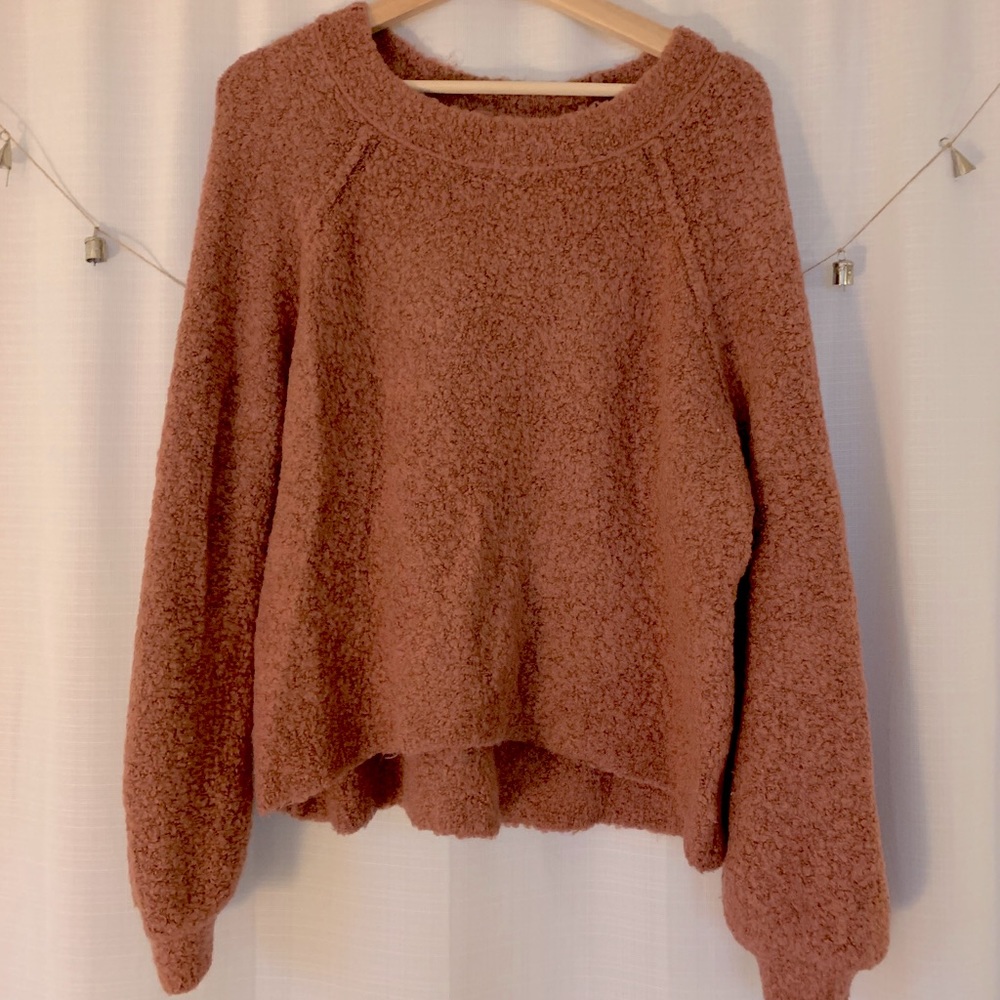 AERIE fuzzy sweater